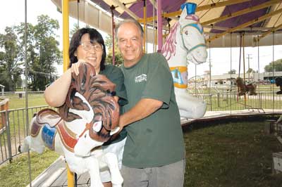 Riverland Amusement Park (Utica Amusement Park) - Rick And Emiko Roll Owners